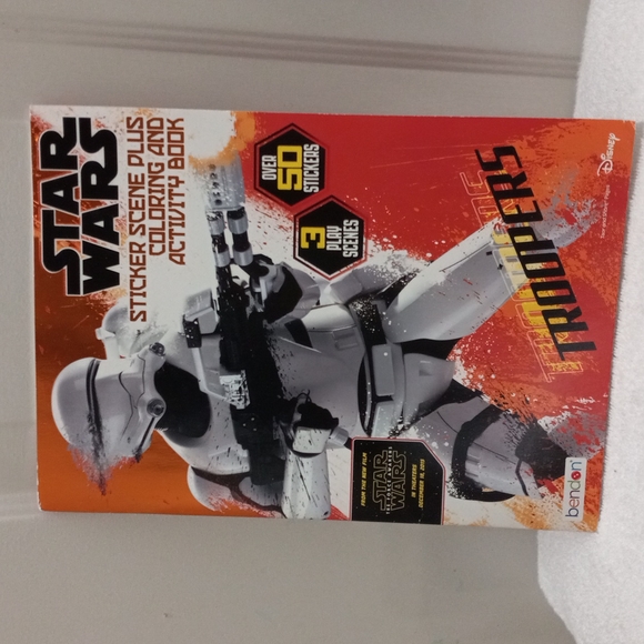 Star Wars Sticker Coloring Activity Book - Picture 2 of 7